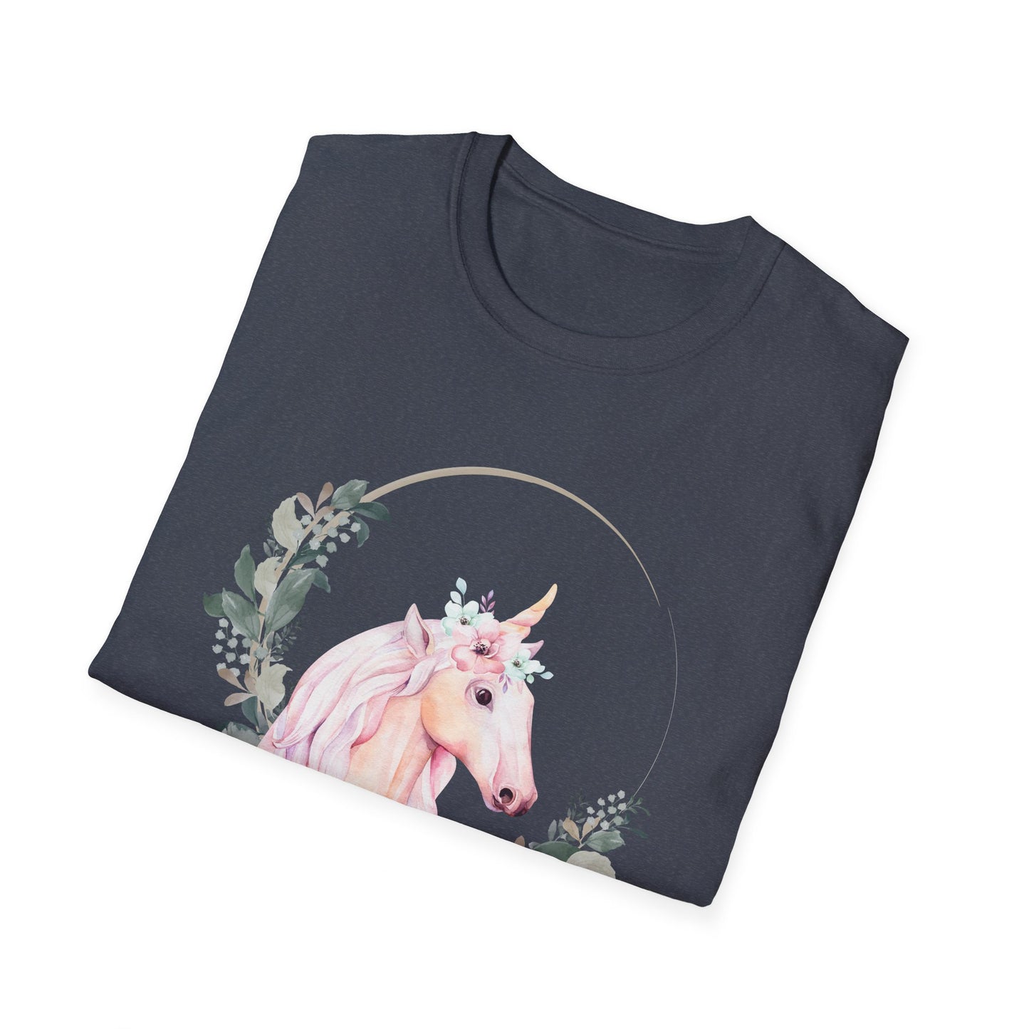 Graceful Unicorn Unisex Softstyle T-Shirt