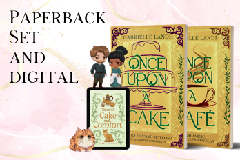 Tales of Cake and Comfort Kickstarter Paperback Novellas and Digital