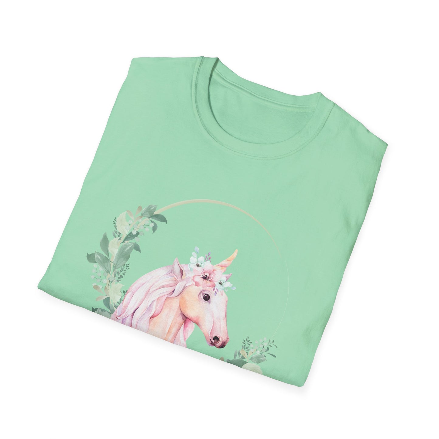 Graceful Unicorn Unisex Softstyle T-Shirt