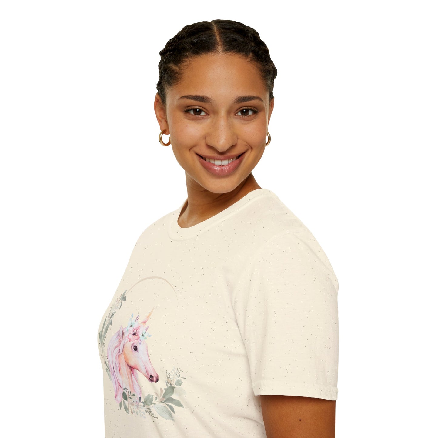 Graceful Unicorn Unisex Softstyle T-Shirt