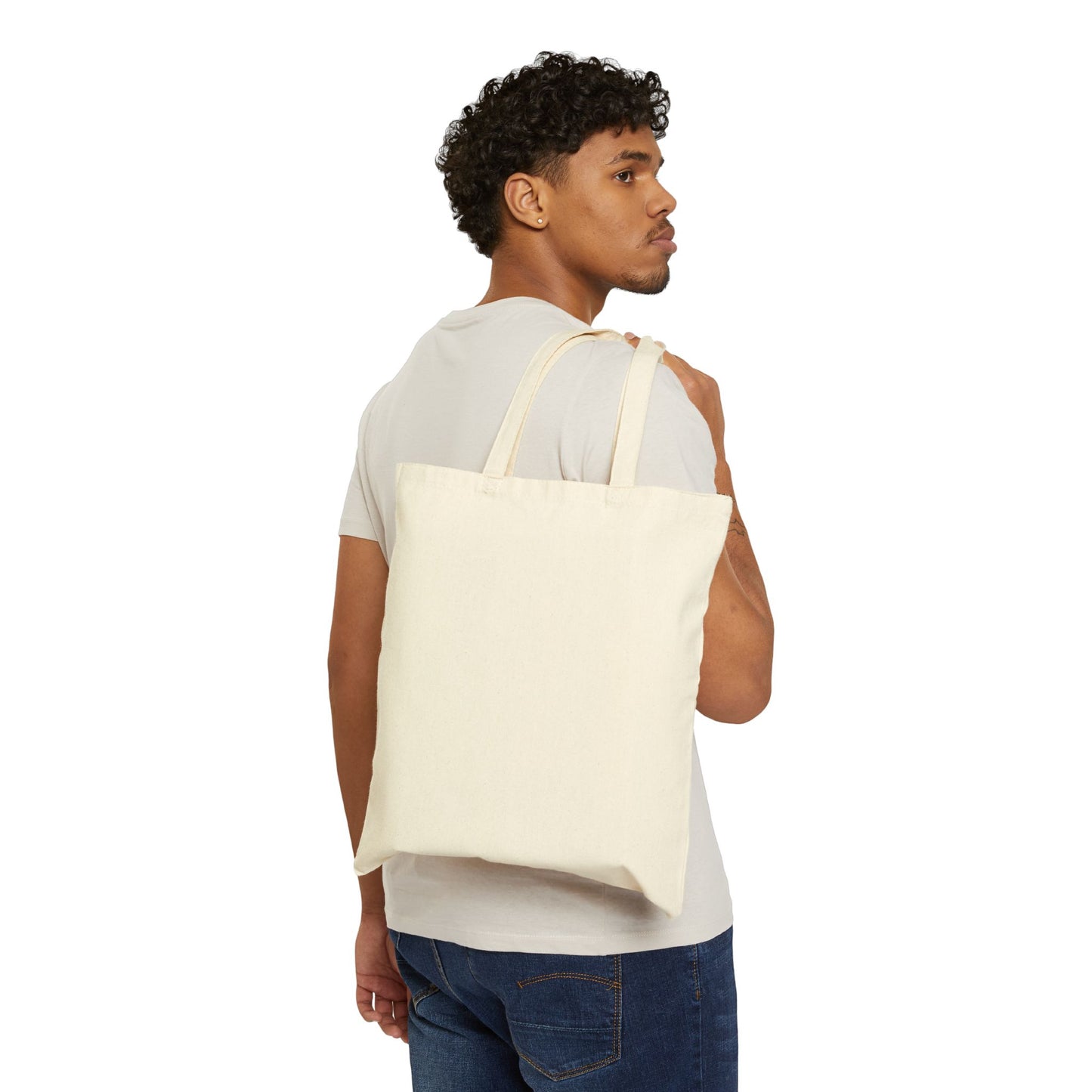 Grumpy Bear "I Just Like Honey" Canvas Tote Bag
