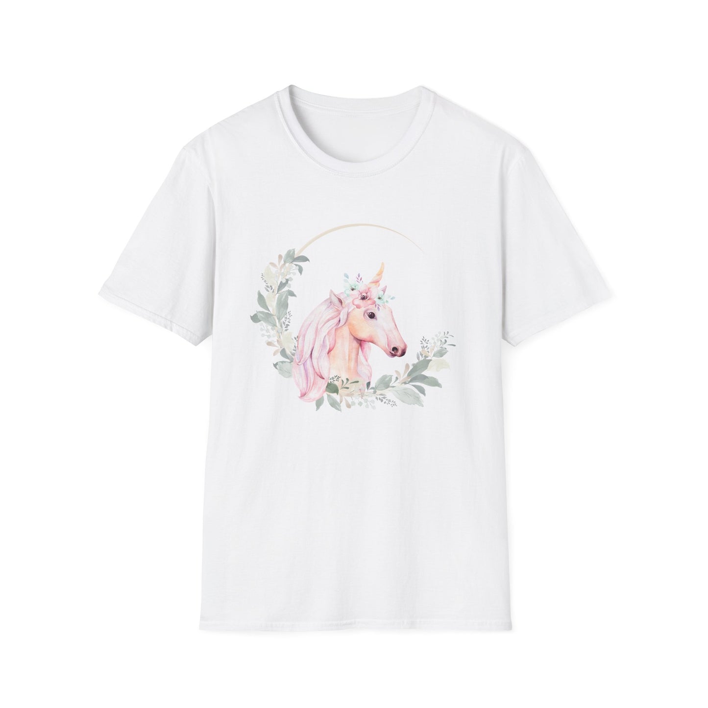 Graceful Unicorn Unisex Softstyle T-Shirt