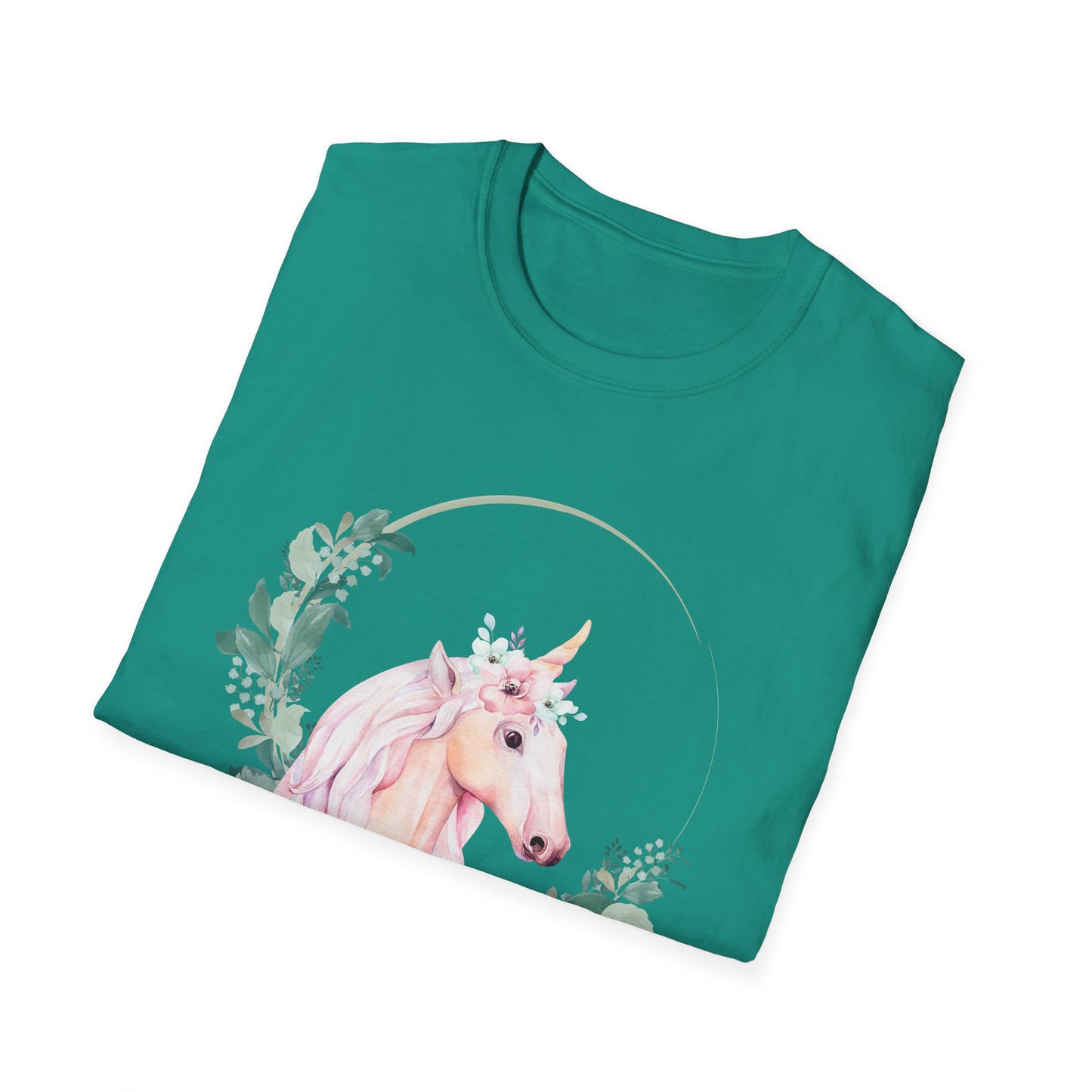 Graceful Unicorn Unisex Softstyle T-Shirt