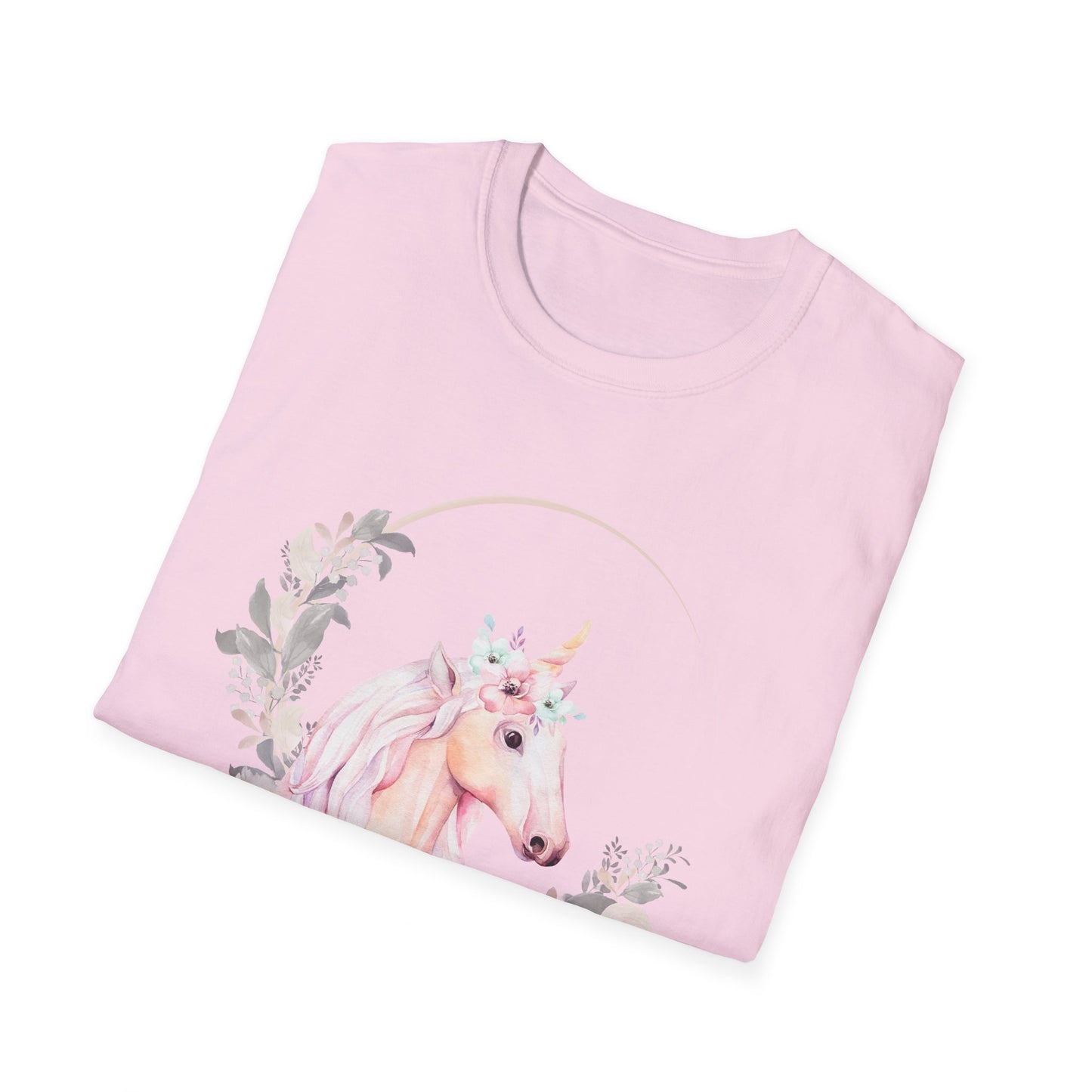 Graceful Unicorn Unisex Softstyle T-Shirt