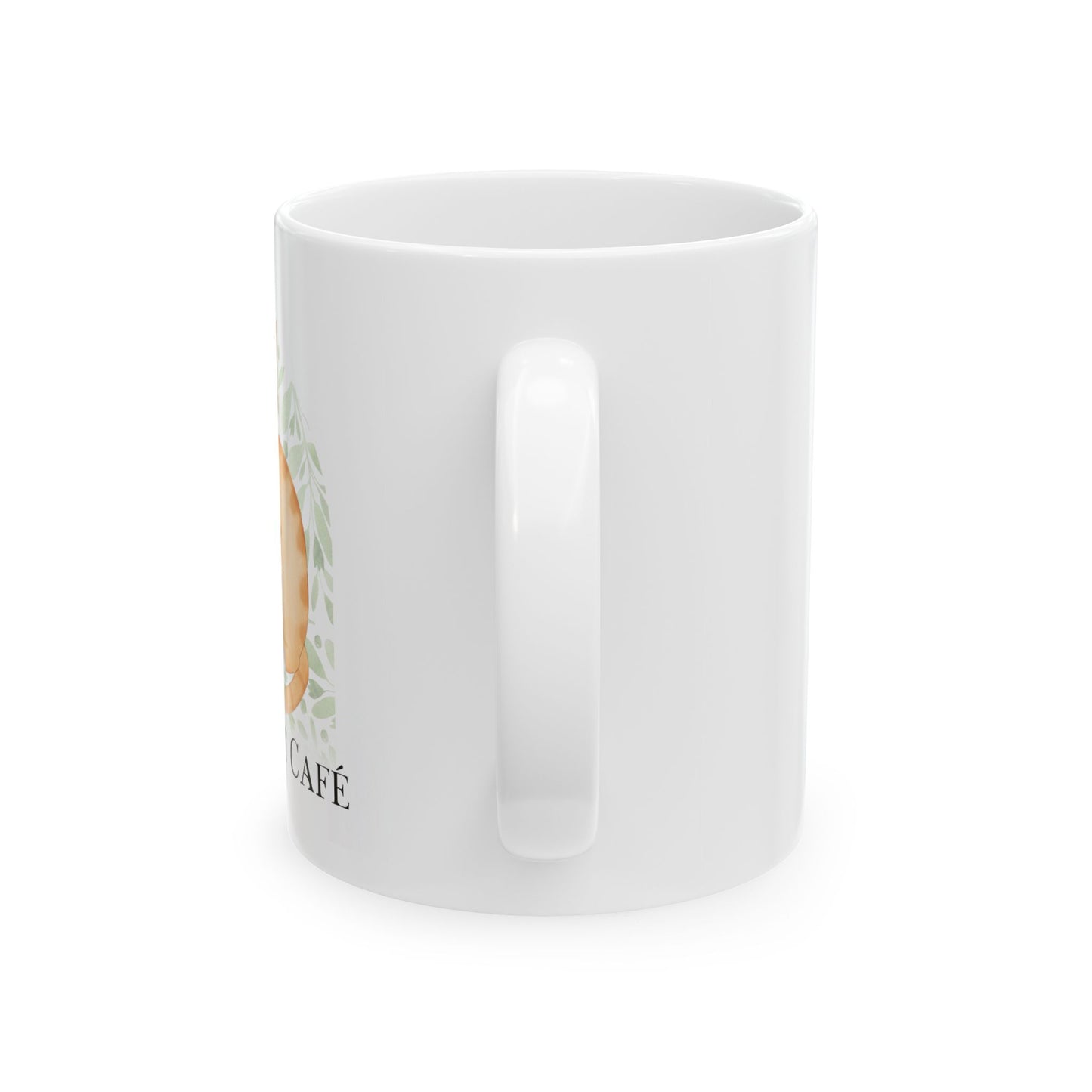 Cozy Cat Café Ceramic Mug
