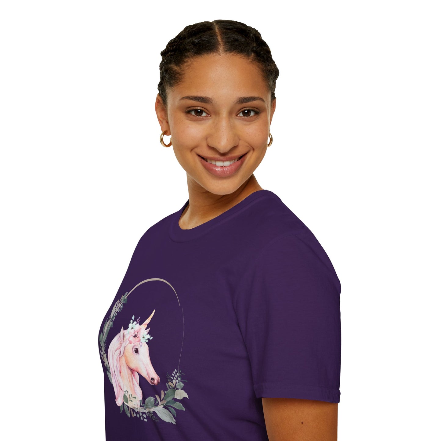 Graceful Unicorn Unisex Softstyle T-Shirt
