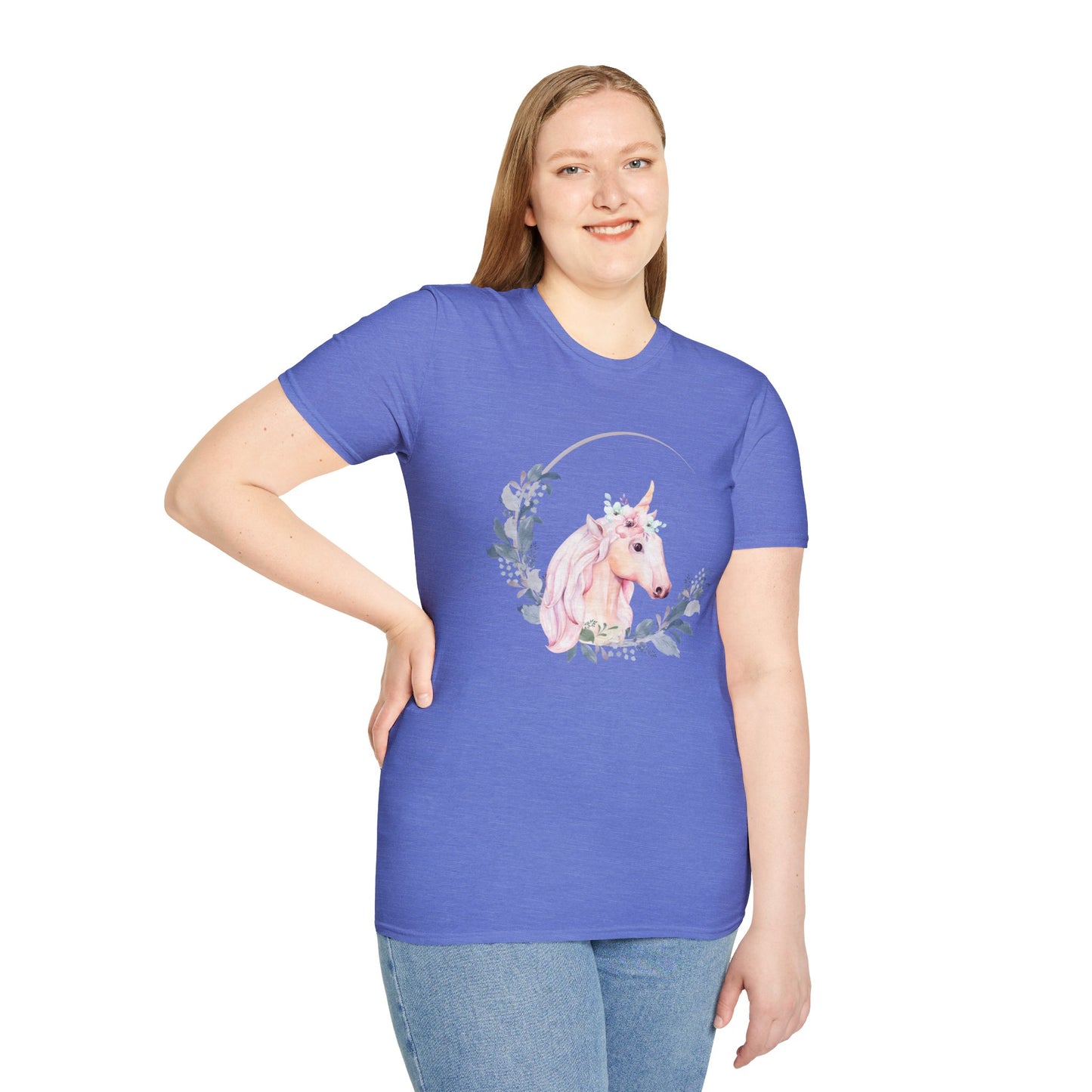Graceful Unicorn Unisex Softstyle T-Shirt