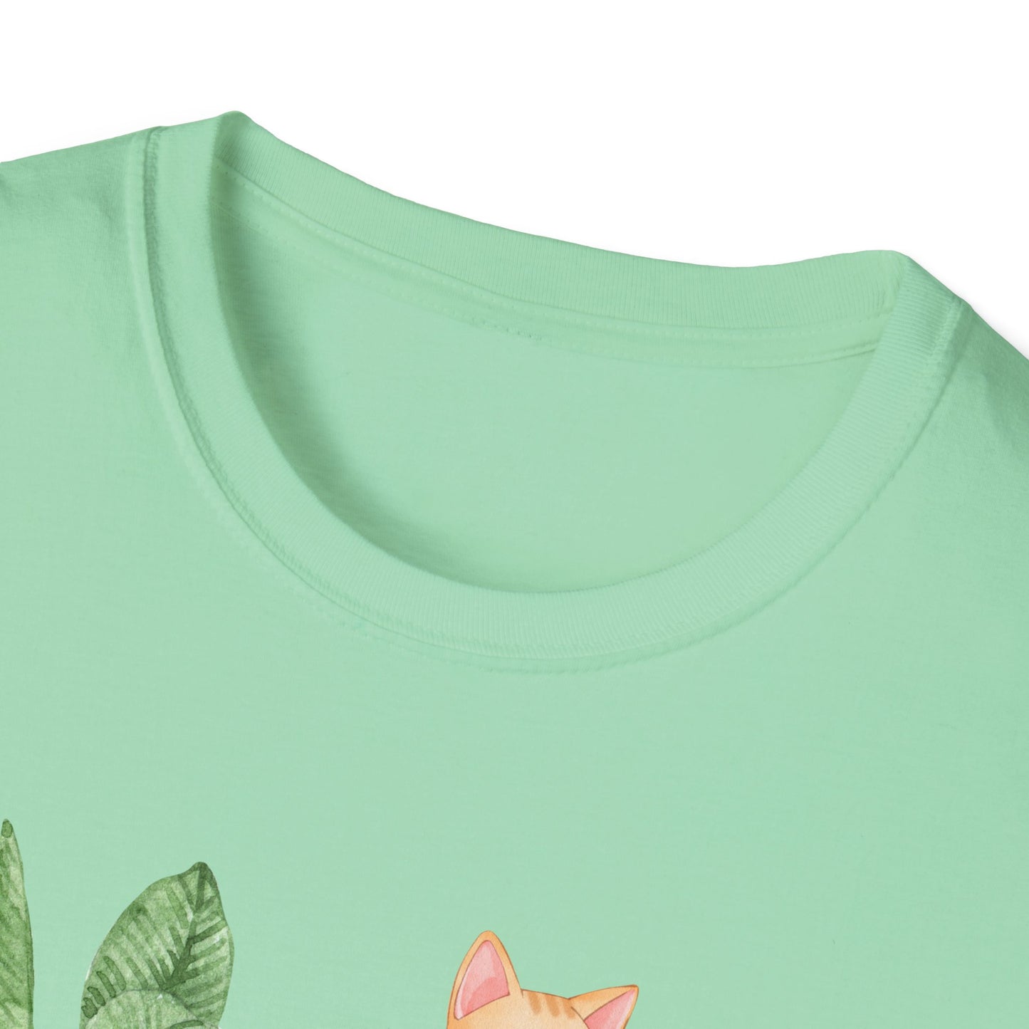 Bookish Cat Unisex Softstyle T-Shirt