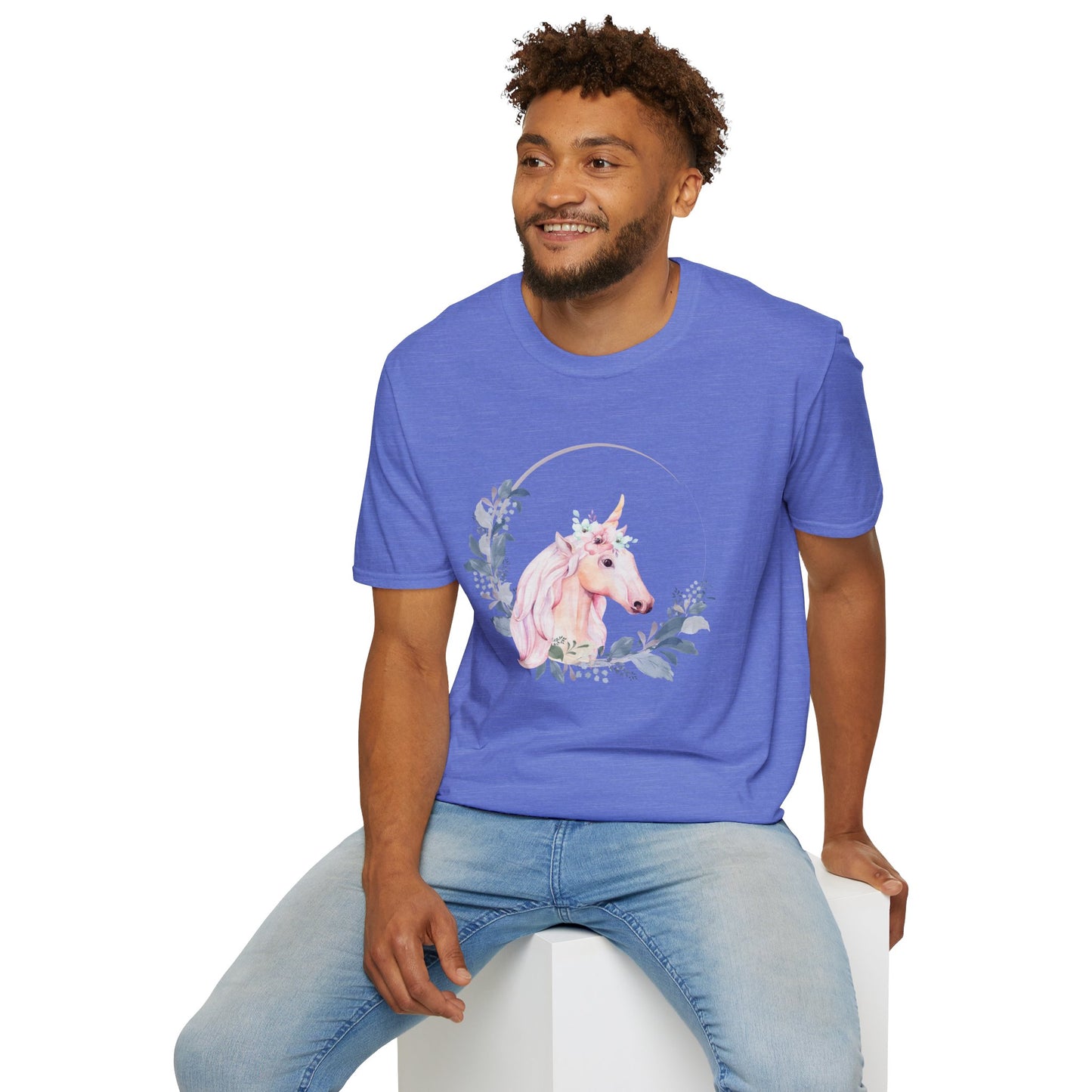 Graceful Unicorn Unisex Softstyle T-Shirt