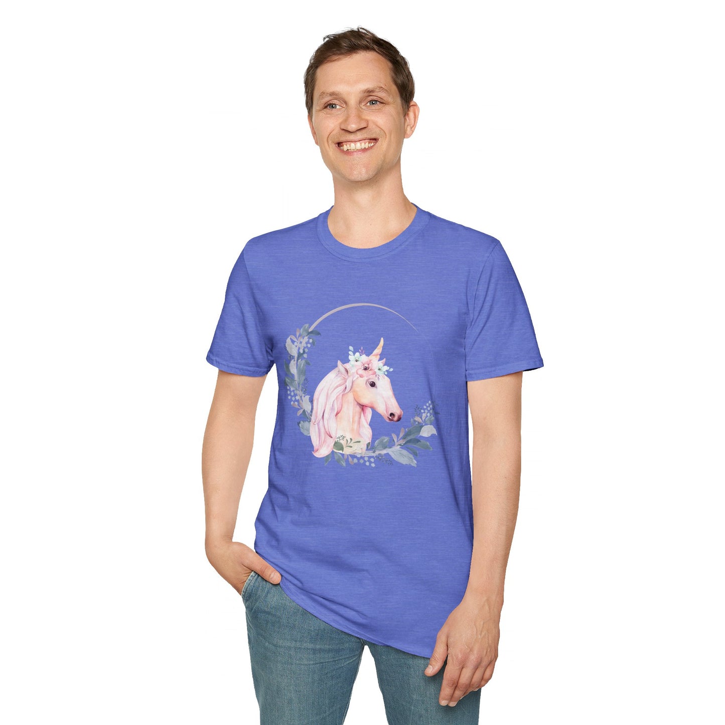 Graceful Unicorn Unisex Softstyle T-Shirt