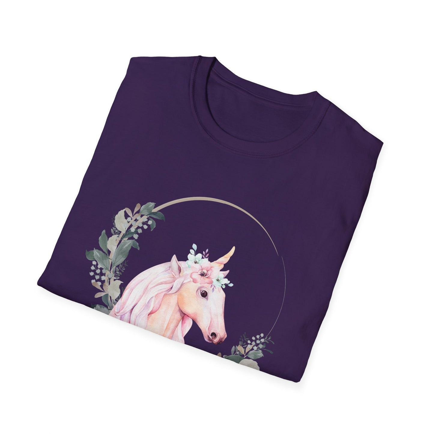 Graceful Unicorn Unisex Softstyle T-Shirt