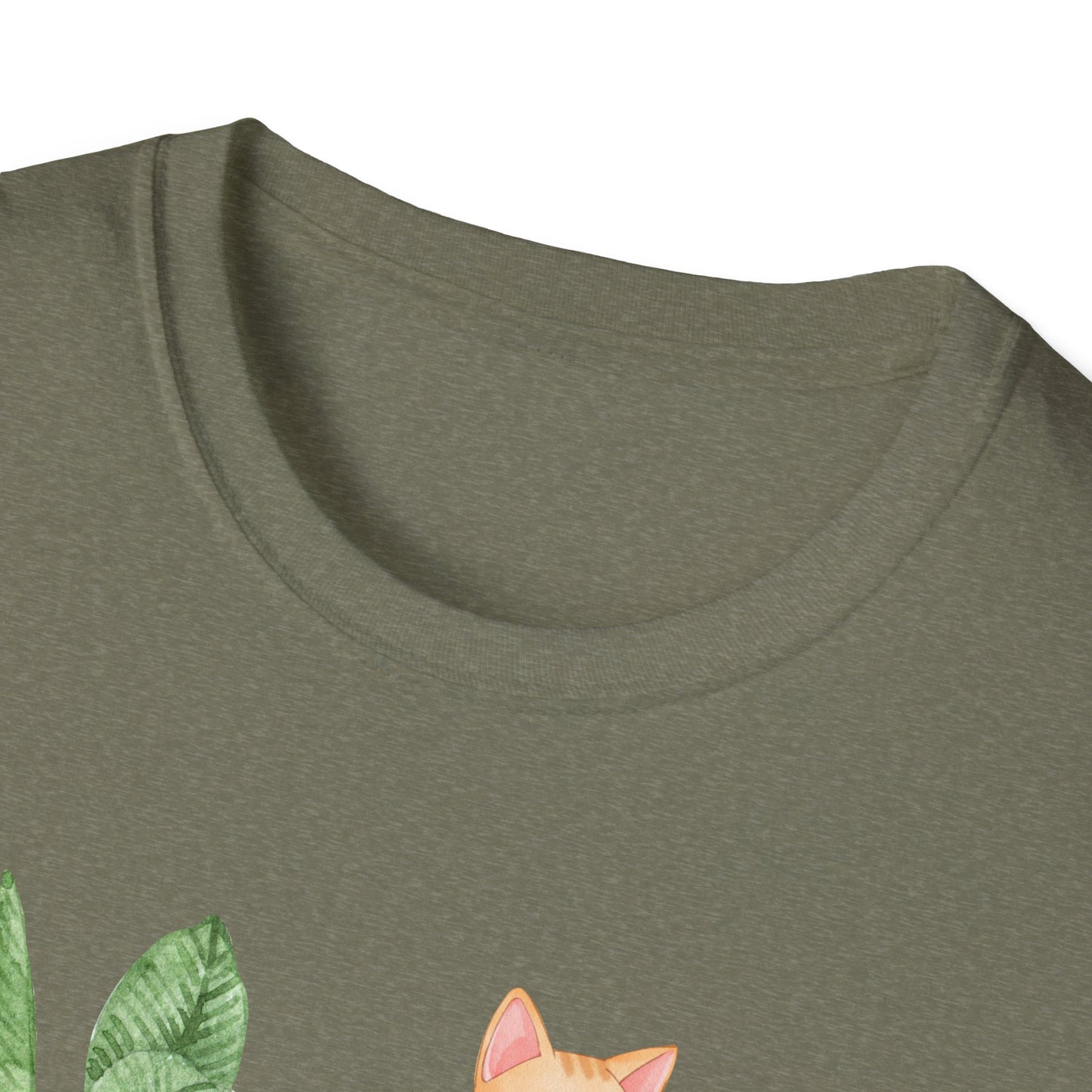 Bookish Cat Unisex Softstyle T-Shirt