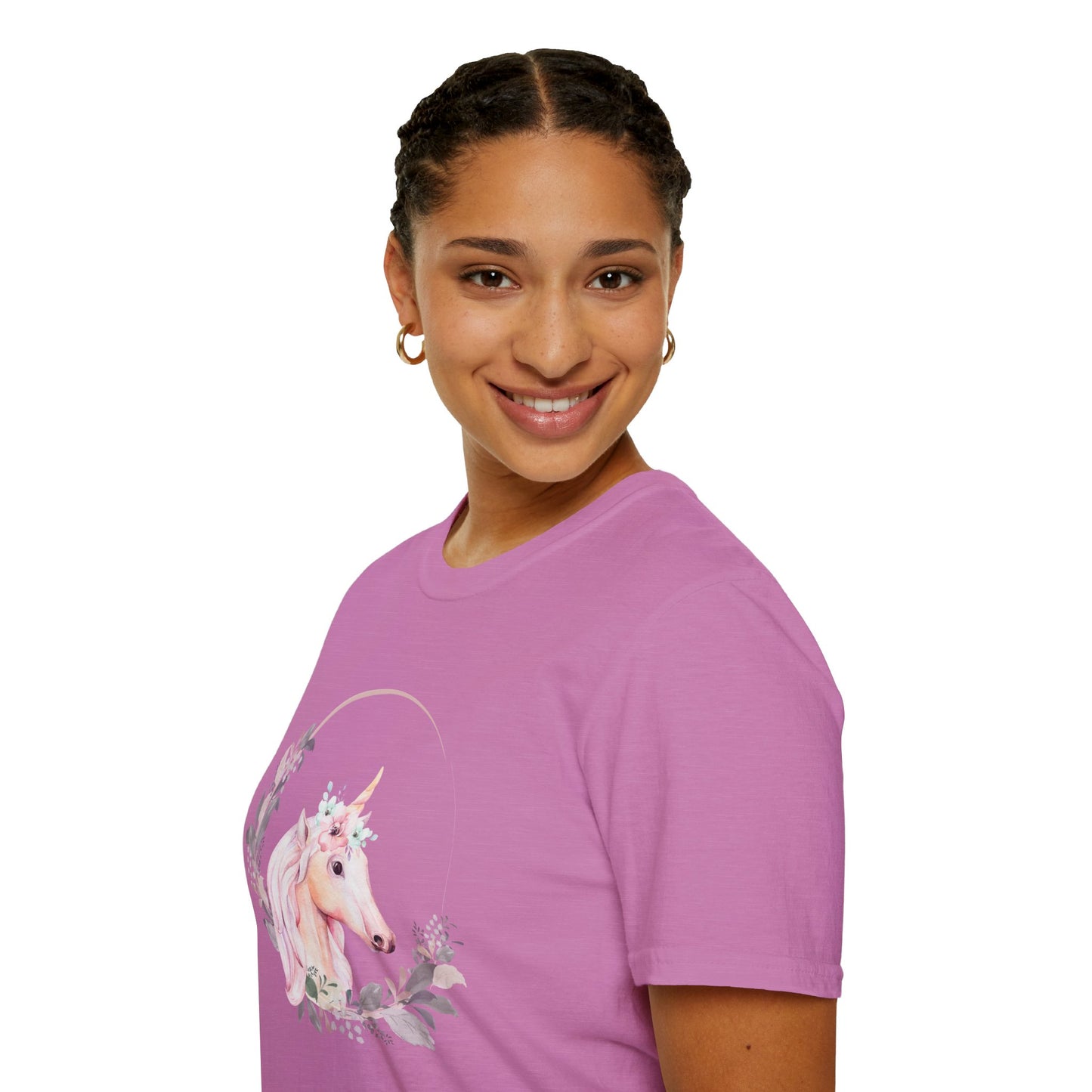 Graceful Unicorn Unisex Softstyle T-Shirt