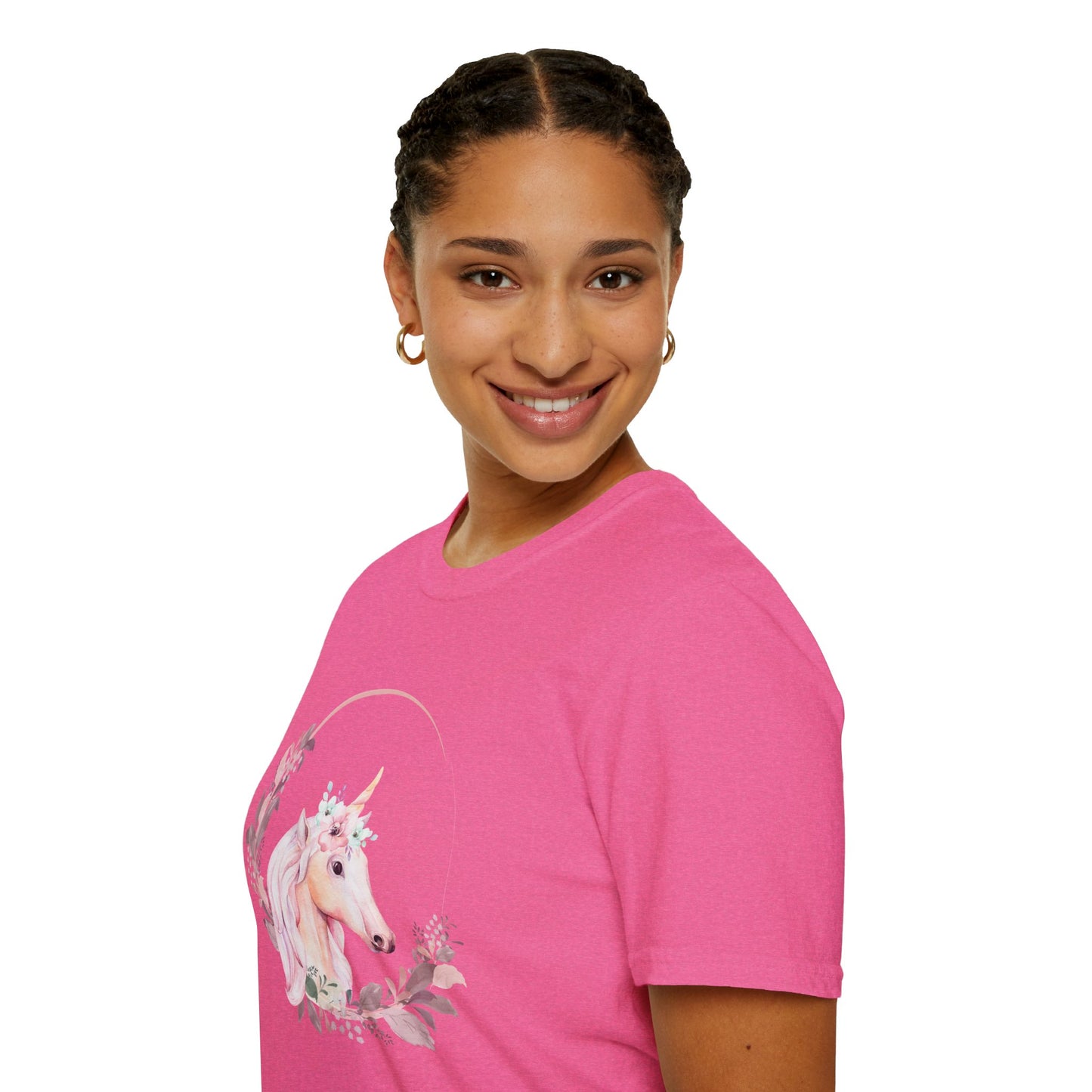 Graceful Unicorn Unisex Softstyle T-Shirt