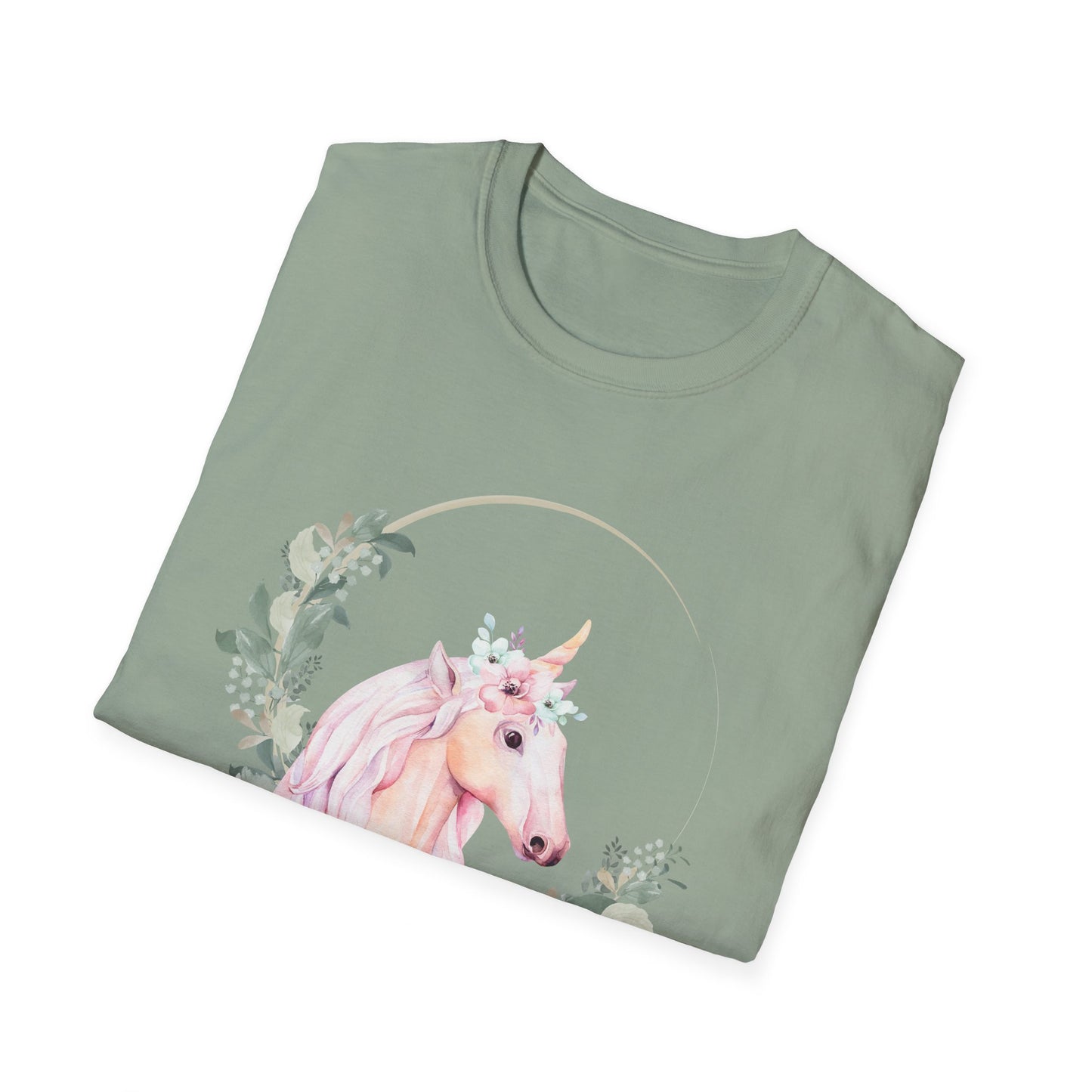 Graceful Unicorn Unisex Softstyle T-Shirt