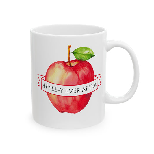 Apple-y Ever After Ceramic Mug