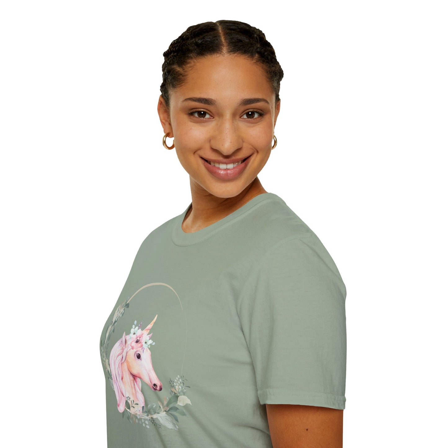 Graceful Unicorn Unisex Softstyle T-Shirt