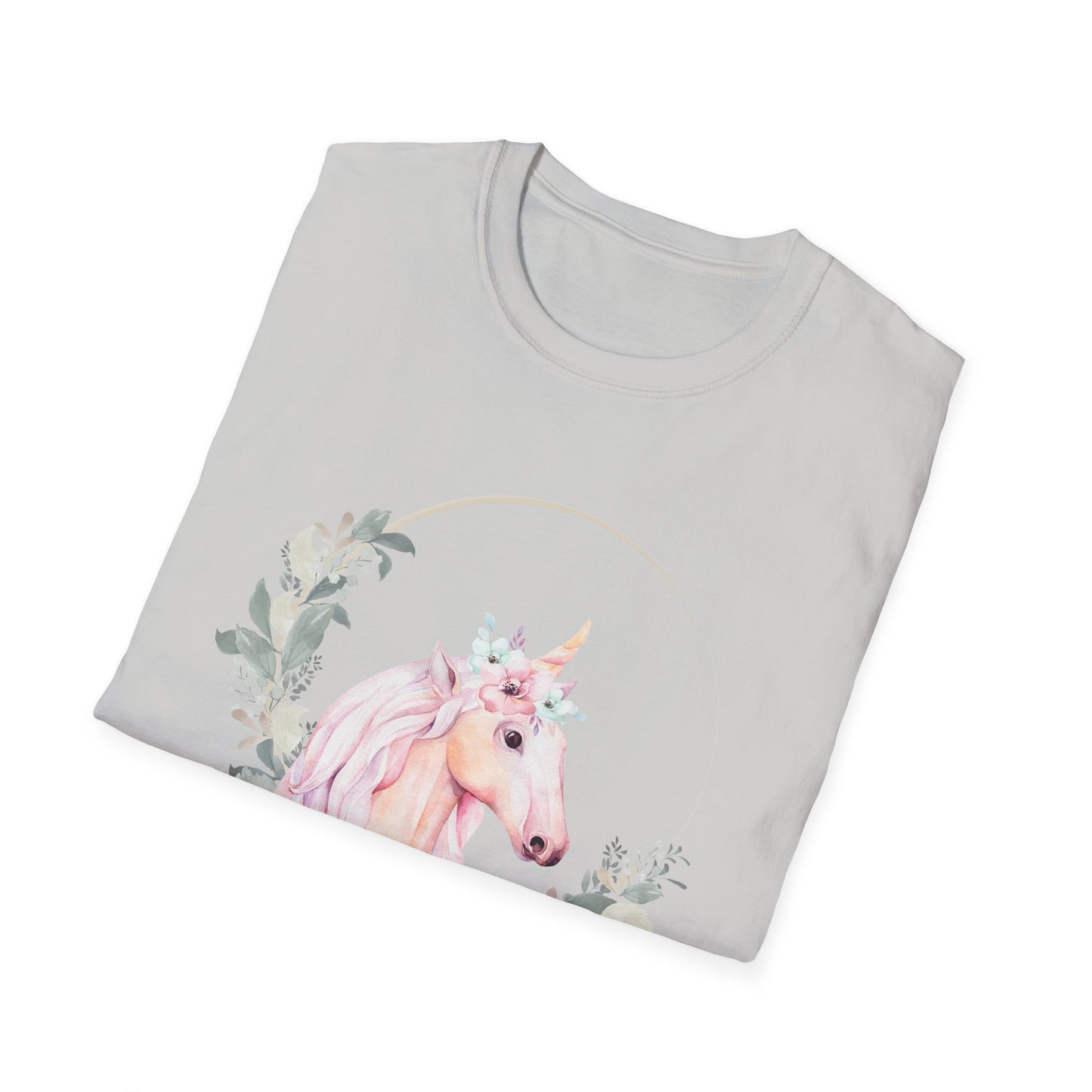 Graceful Unicorn Unisex Softstyle T-Shirt