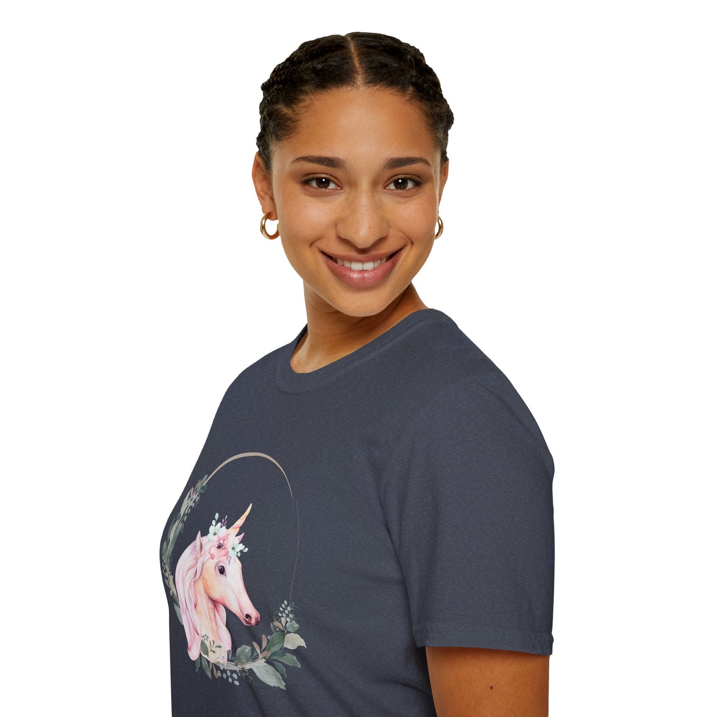 Graceful Unicorn Unisex Softstyle T-Shirt