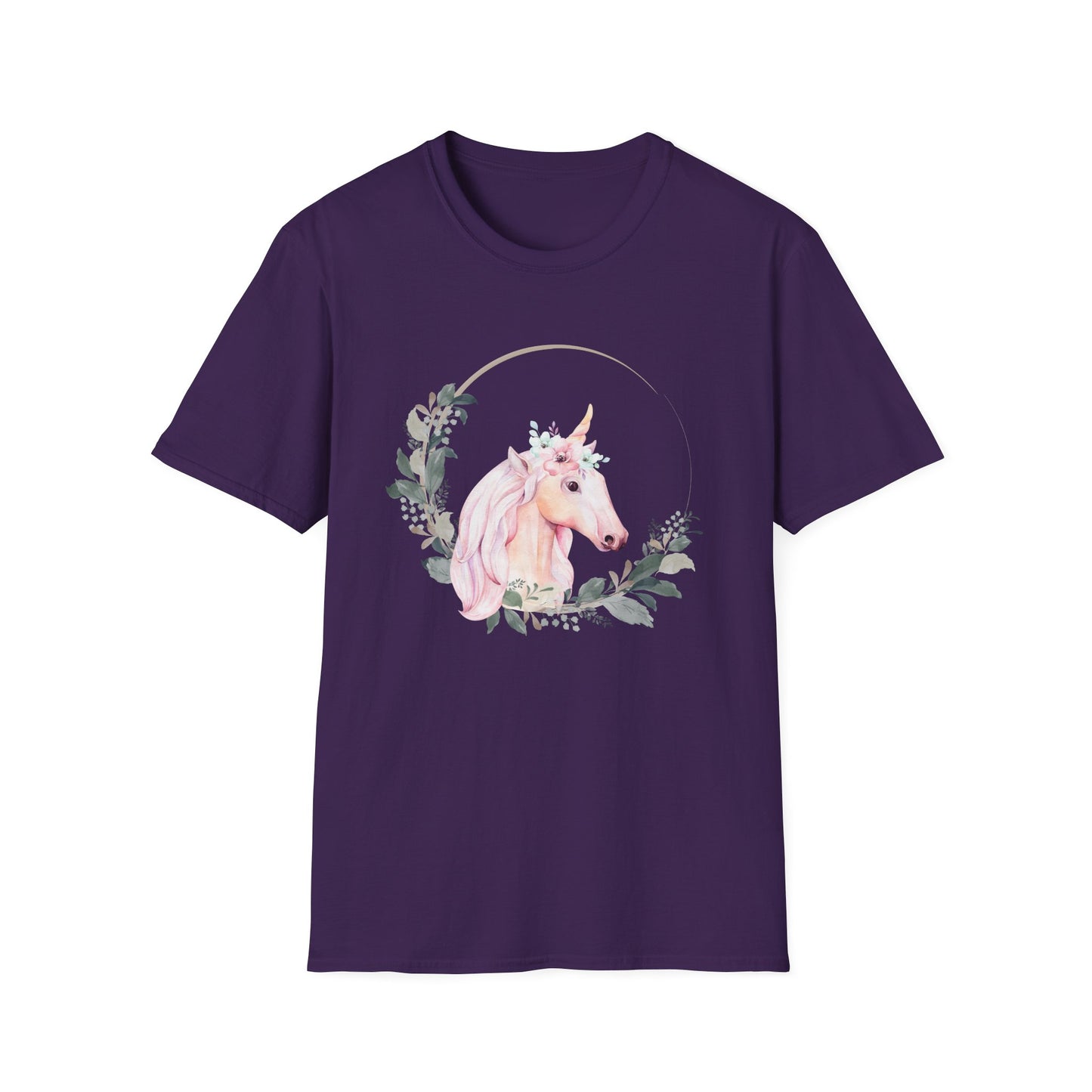 Graceful Unicorn Unisex Softstyle T-Shirt