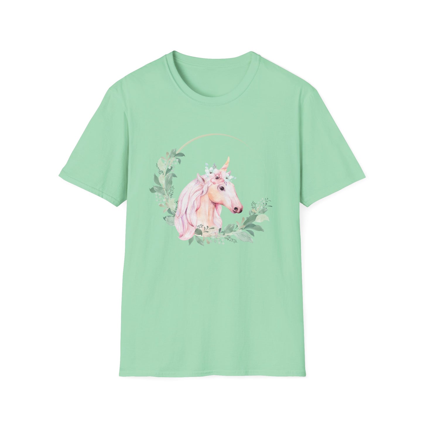Graceful Unicorn Unisex Softstyle T-Shirt