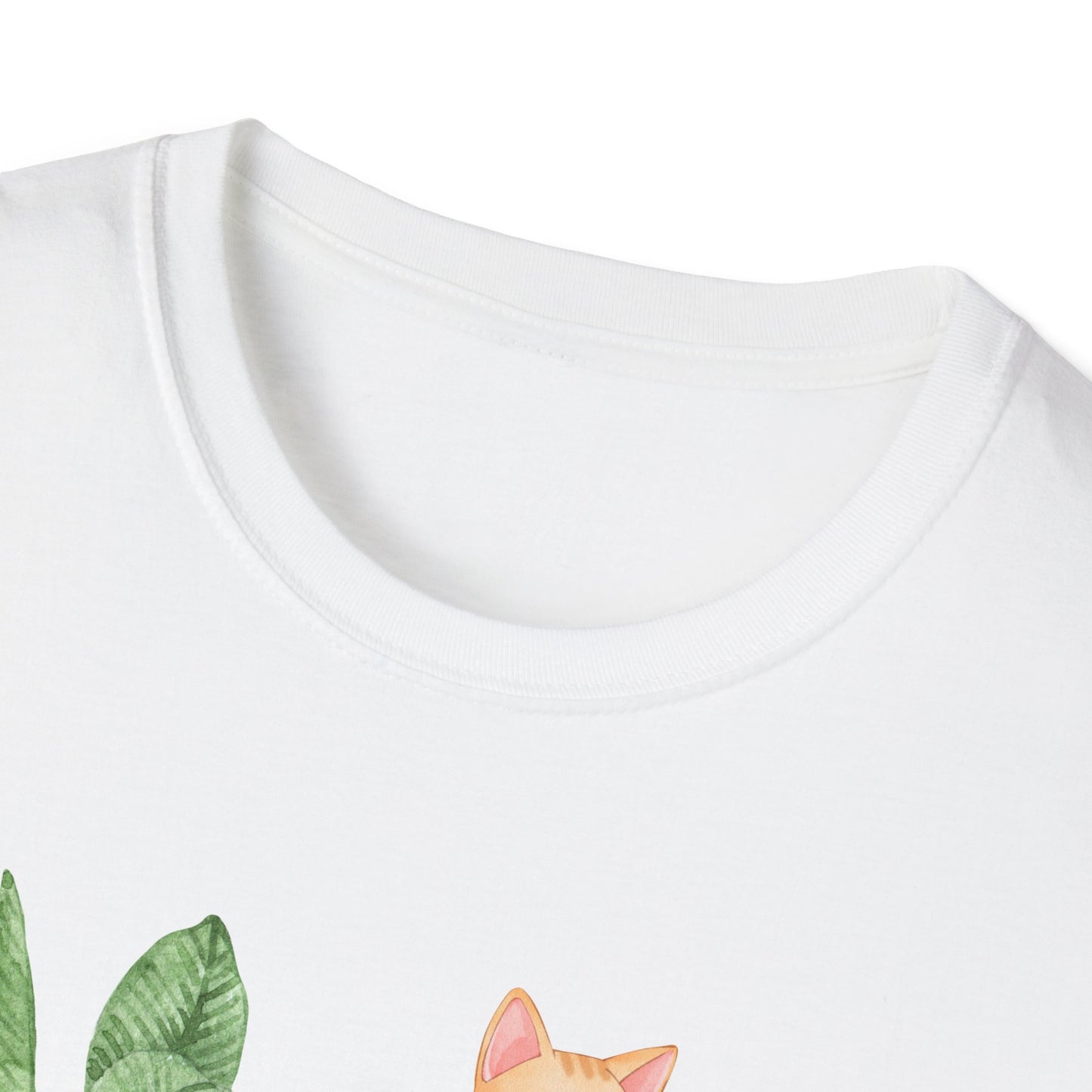 Bookish Cat Unisex Softstyle T-Shirt