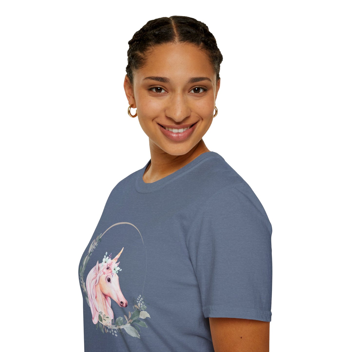 Graceful Unicorn Unisex Softstyle T-Shirt
