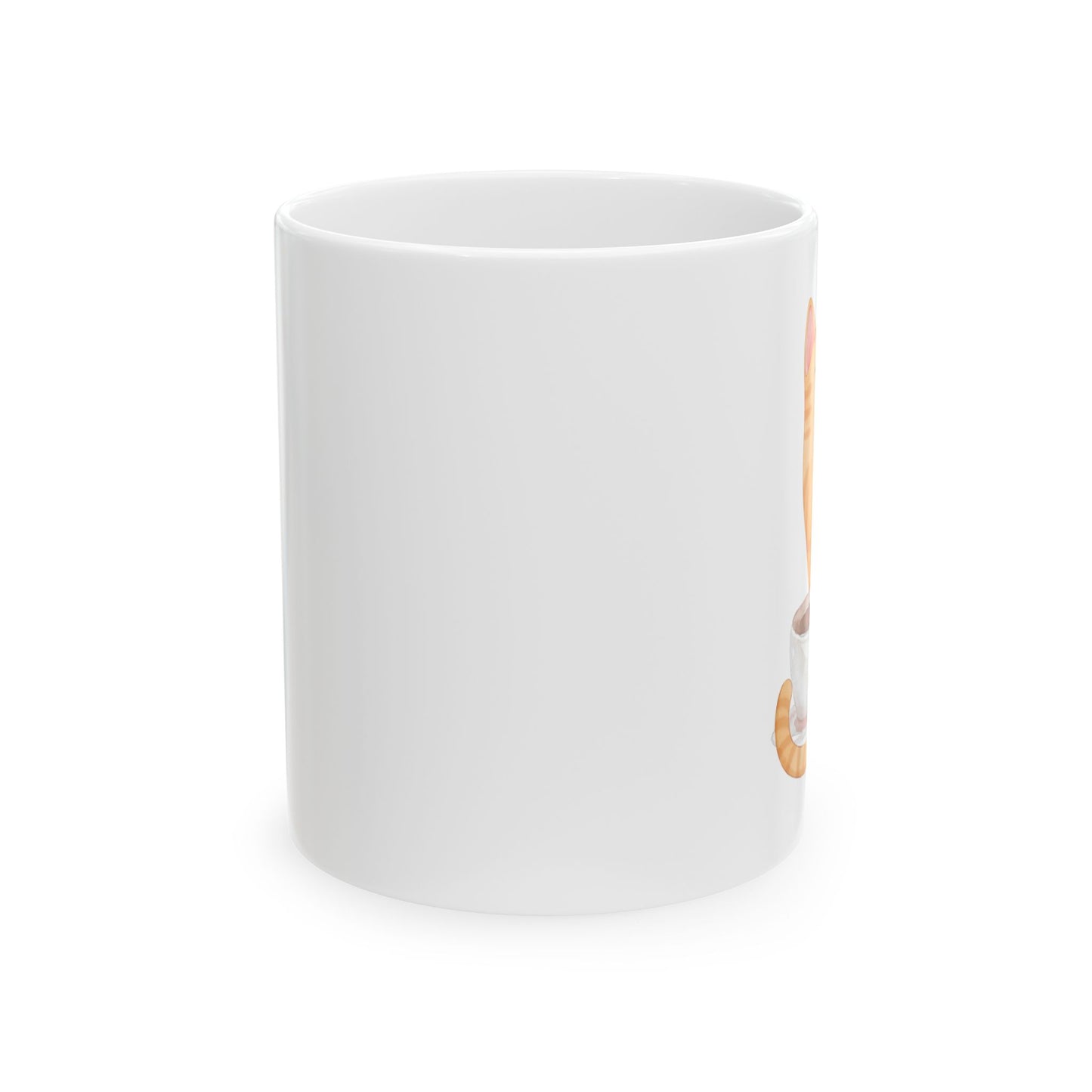 Café Cat Ceramic Mug