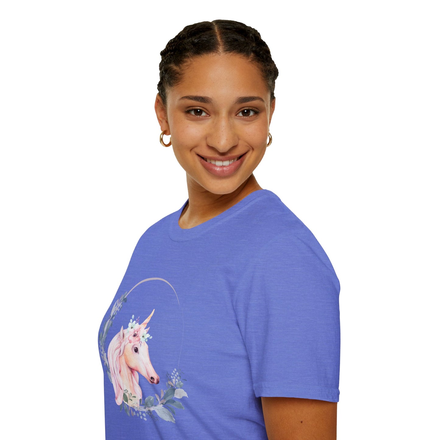 Graceful Unicorn Unisex Softstyle T-Shirt