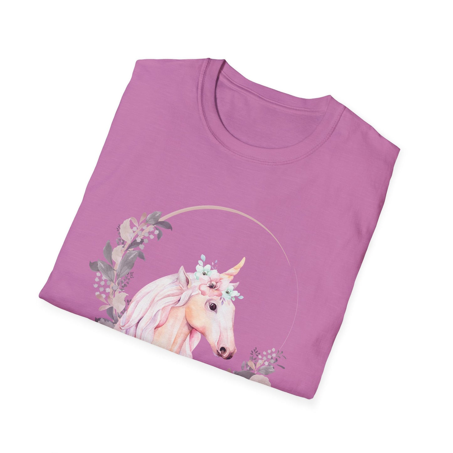 Graceful Unicorn Unisex Softstyle T-Shirt