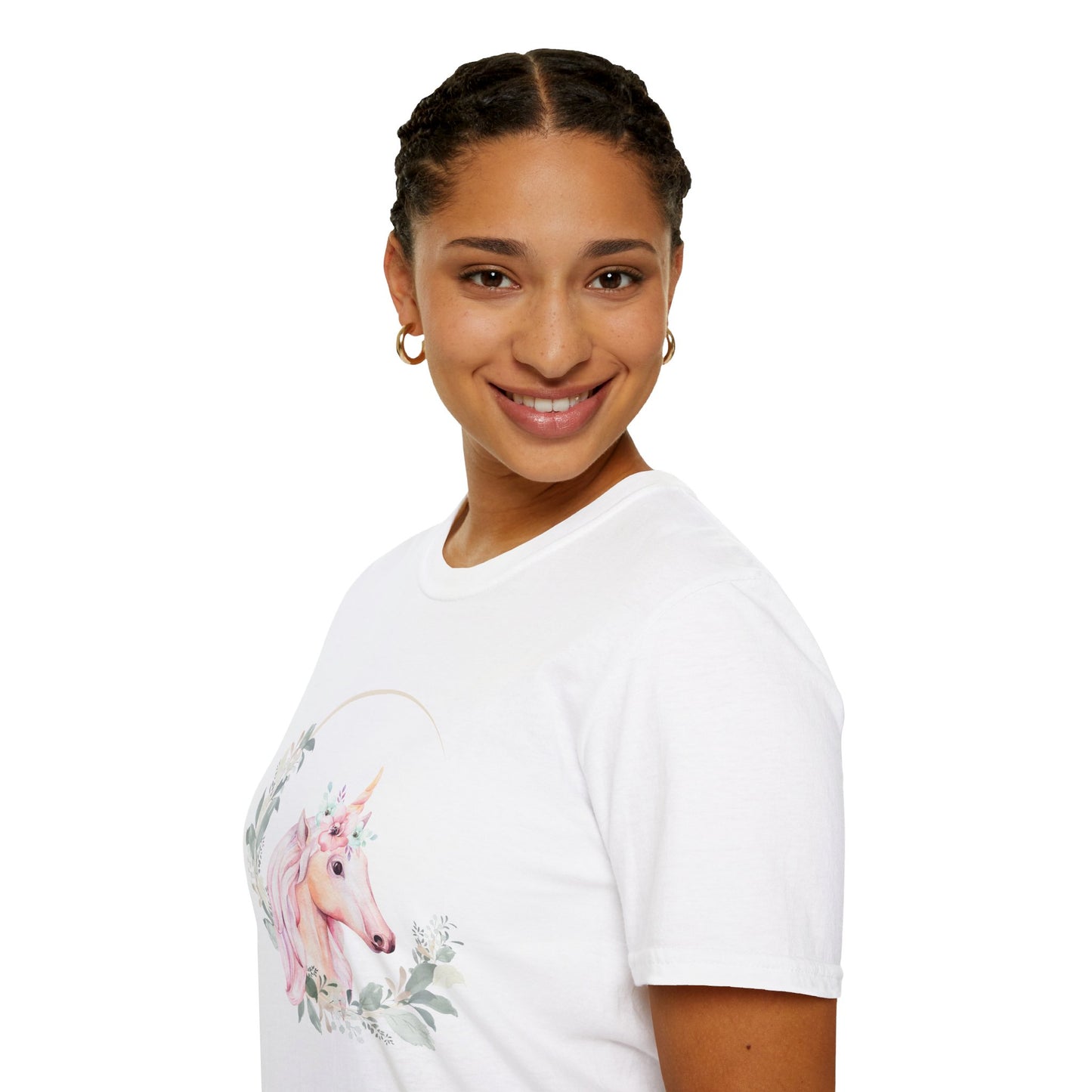 Graceful Unicorn Unisex Softstyle T-Shirt