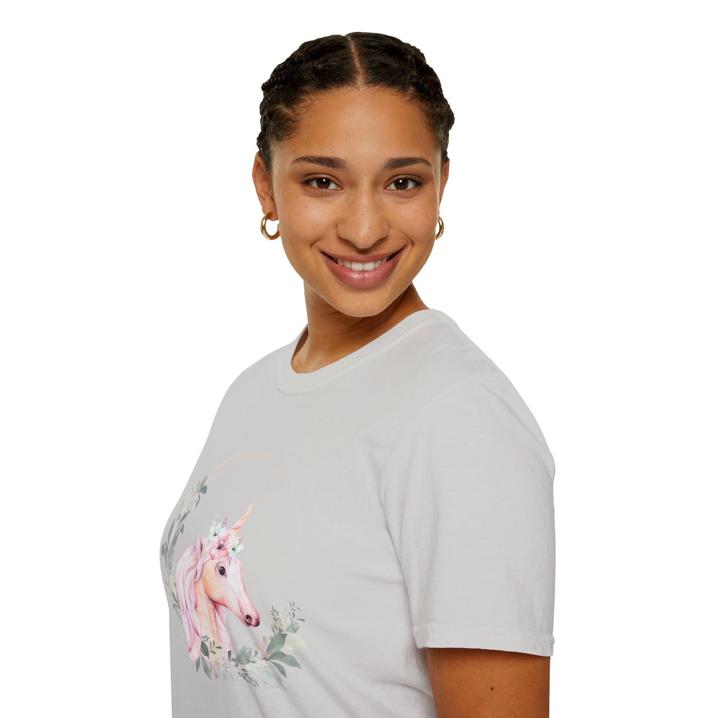 Graceful Unicorn Unisex Softstyle T-Shirt