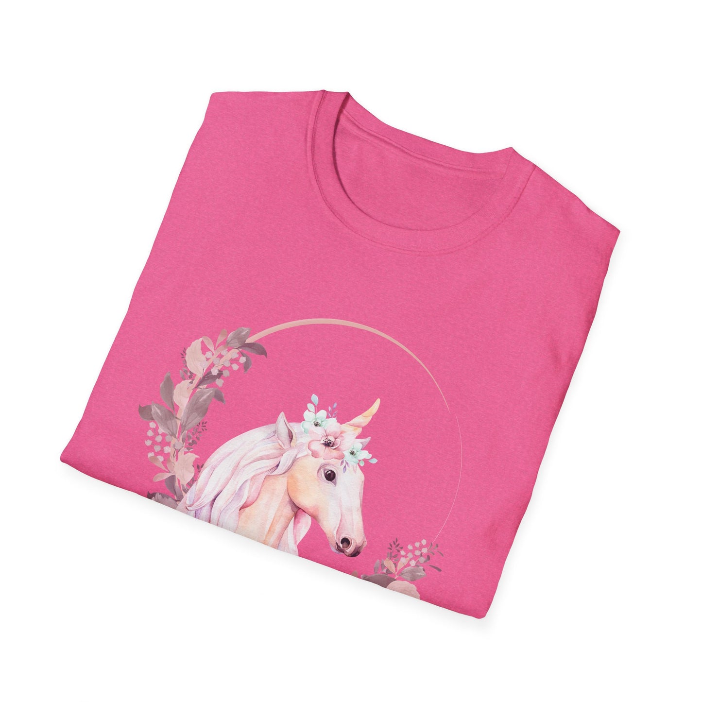 Graceful Unicorn Unisex Softstyle T-Shirt