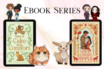 Tales of Cake and Comfort Kickstarter Ebook Series + Swag