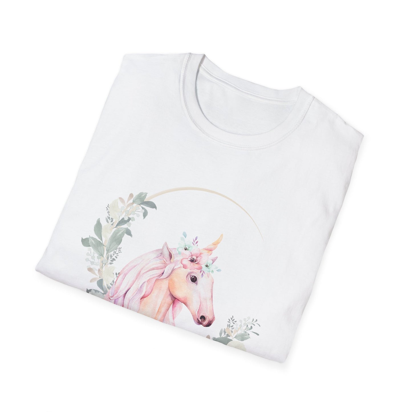 Graceful Unicorn Unisex Softstyle T-Shirt