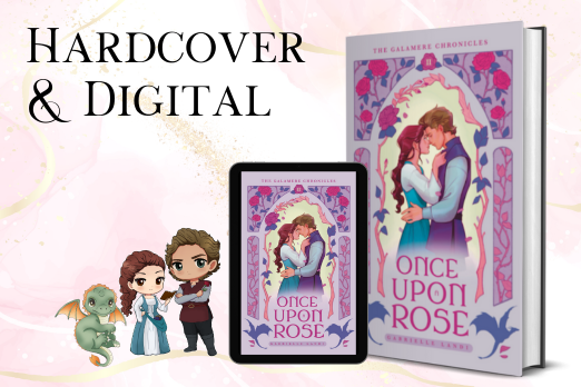 Once Upon A Rose Kickstarter Hardcover and Digital
