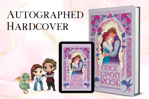 Once Upon A Rose Kickstarter Autographed Hardcover