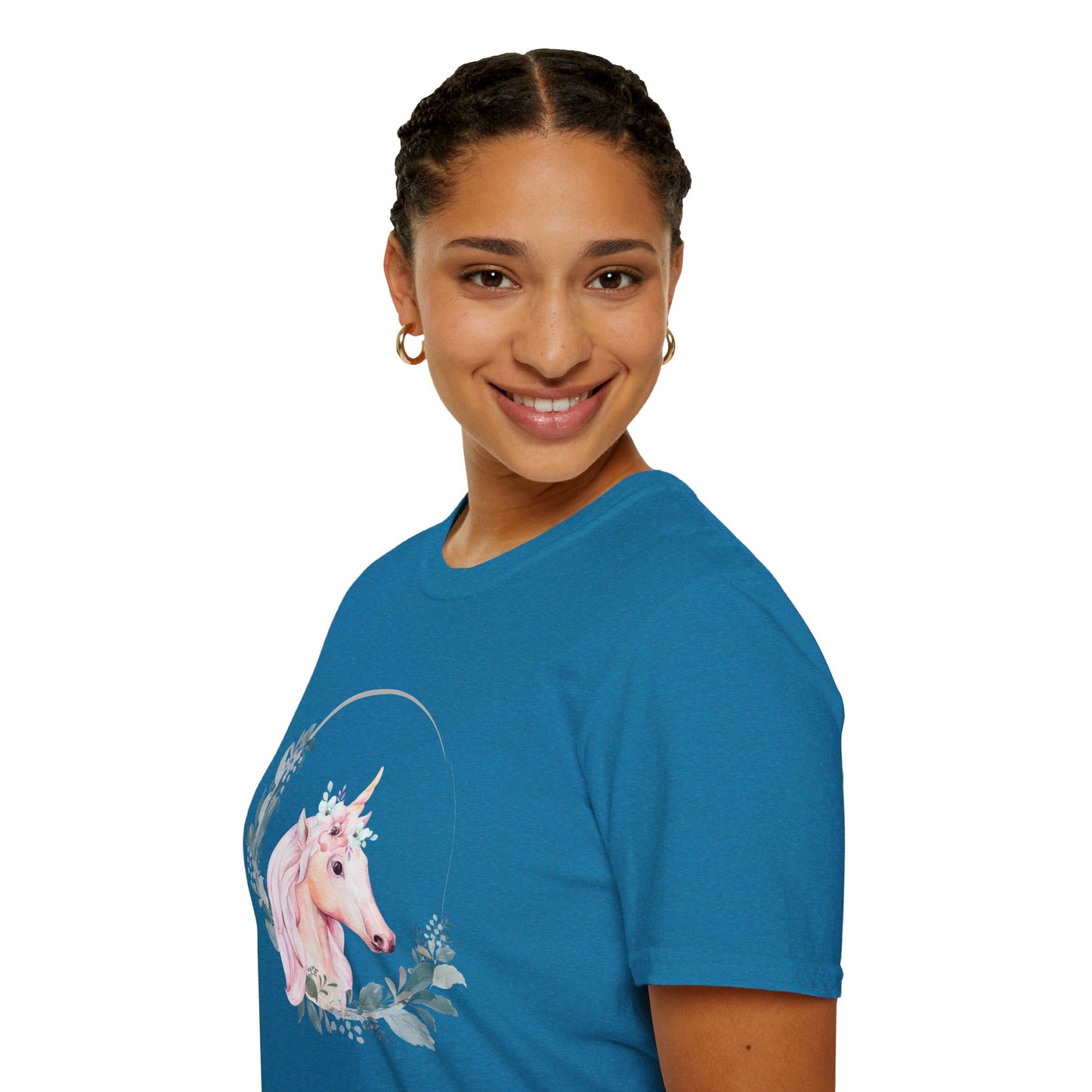 Graceful Unicorn Unisex Softstyle T-Shirt