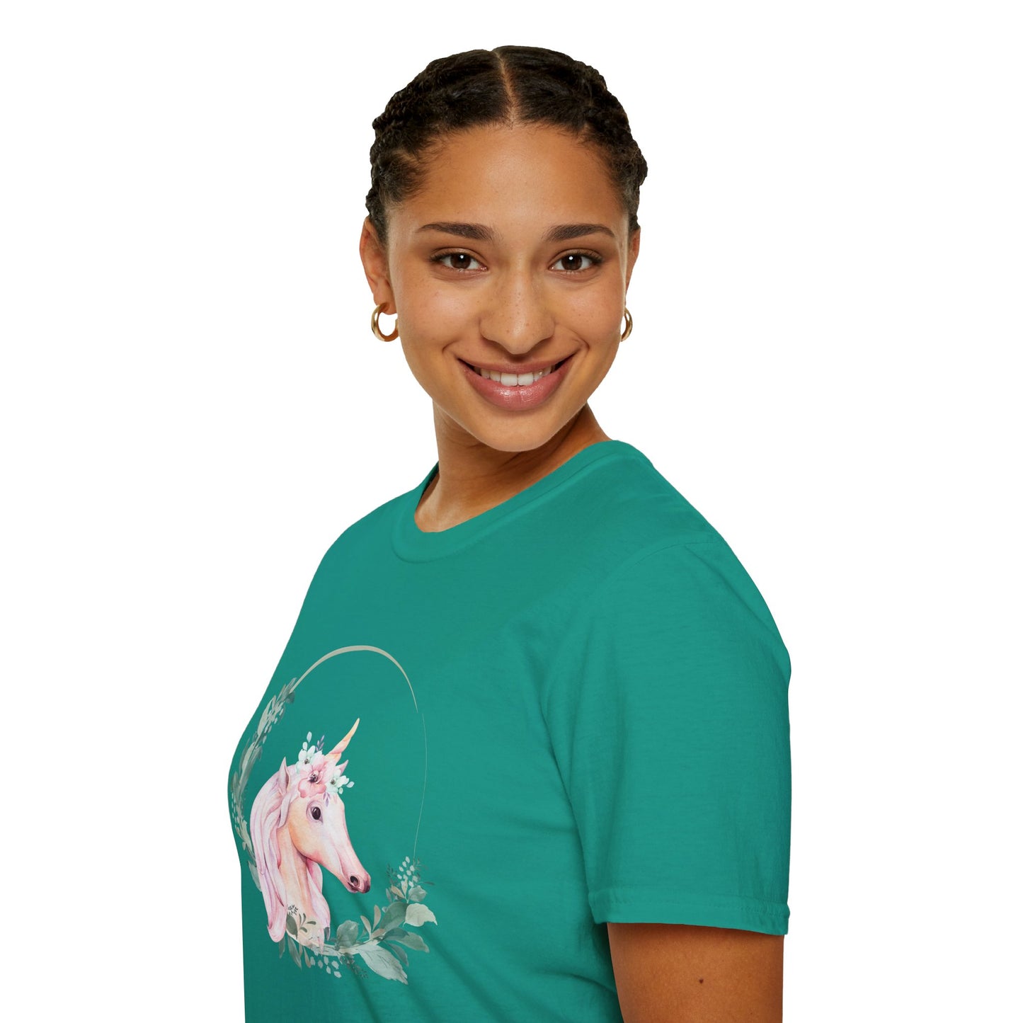 Graceful Unicorn Unisex Softstyle T-Shirt