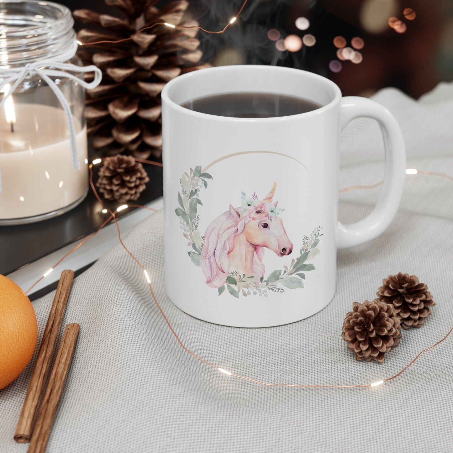 Graceful Unicorn Ceramic Mug