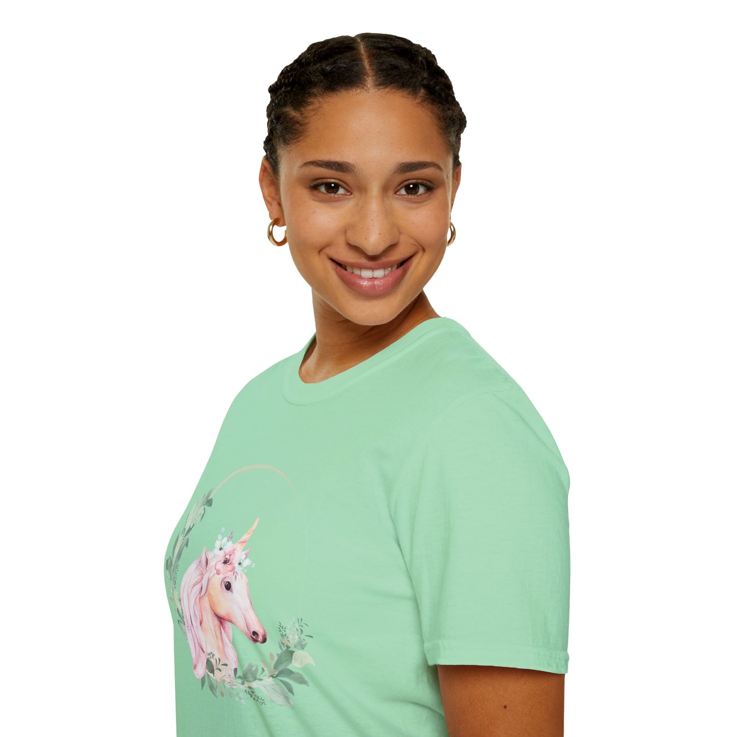 Graceful Unicorn Unisex Softstyle T-Shirt