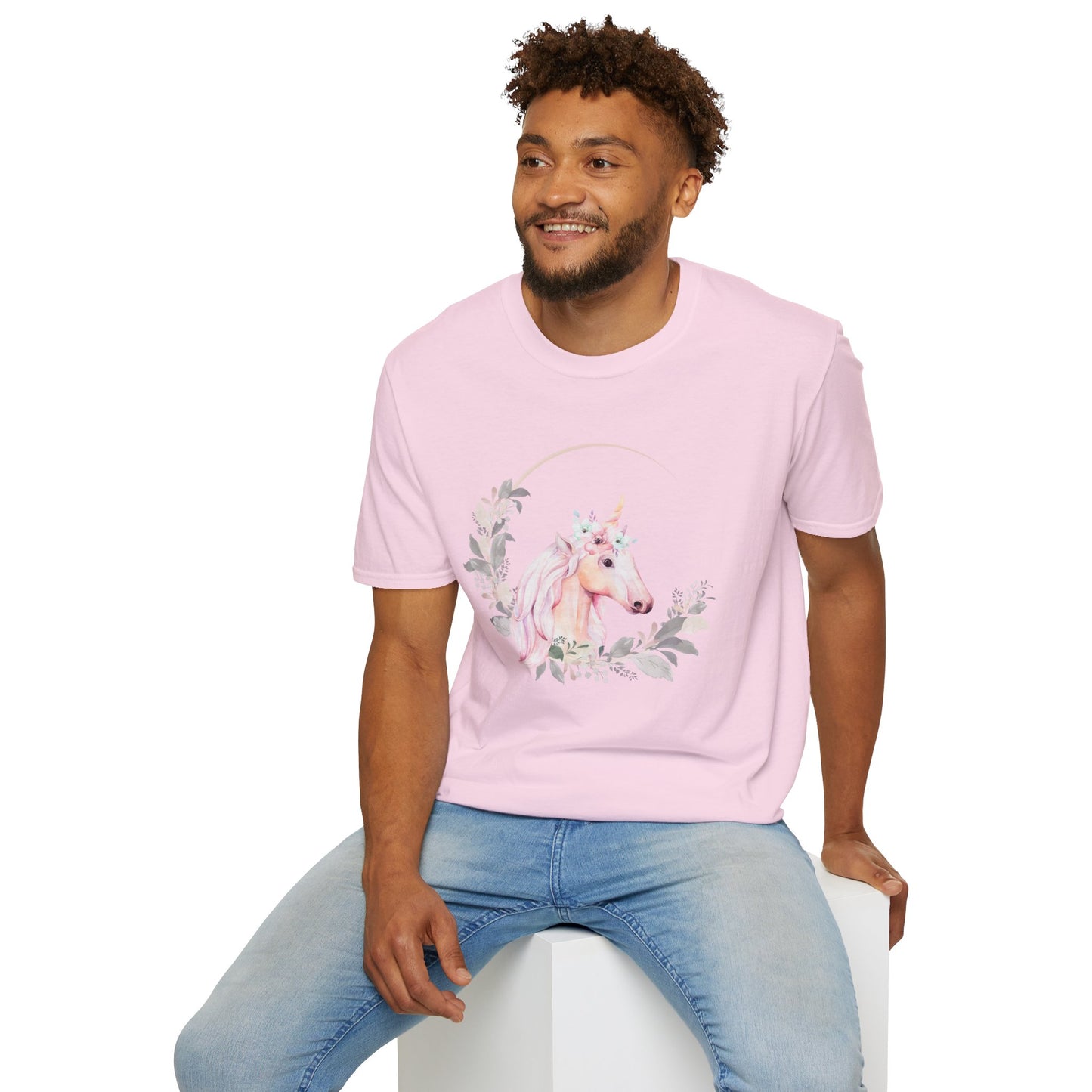 Graceful Unicorn Unisex Softstyle T-Shirt