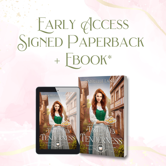 A Taste of Tea and Tenderness Signed Paperback + Ebook Bundle