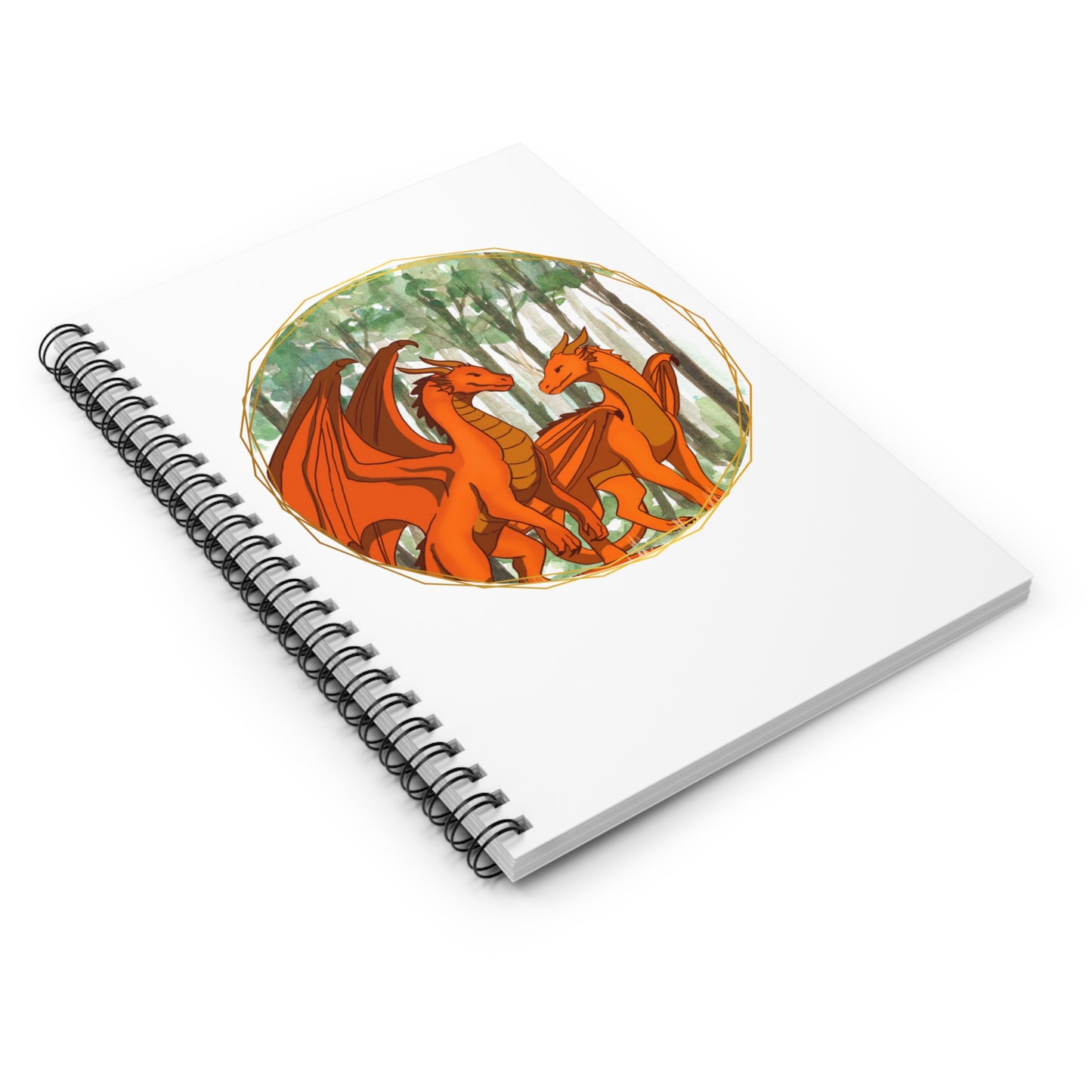 Family of Fire Dragons Notebook