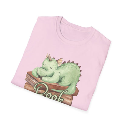 Book Dragon Unisex Softstyle T-Shirt