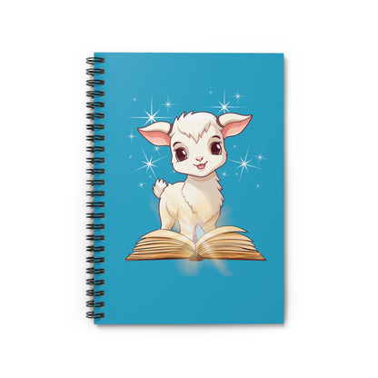 Magical Goat Spiral Notebook - Ruled Line