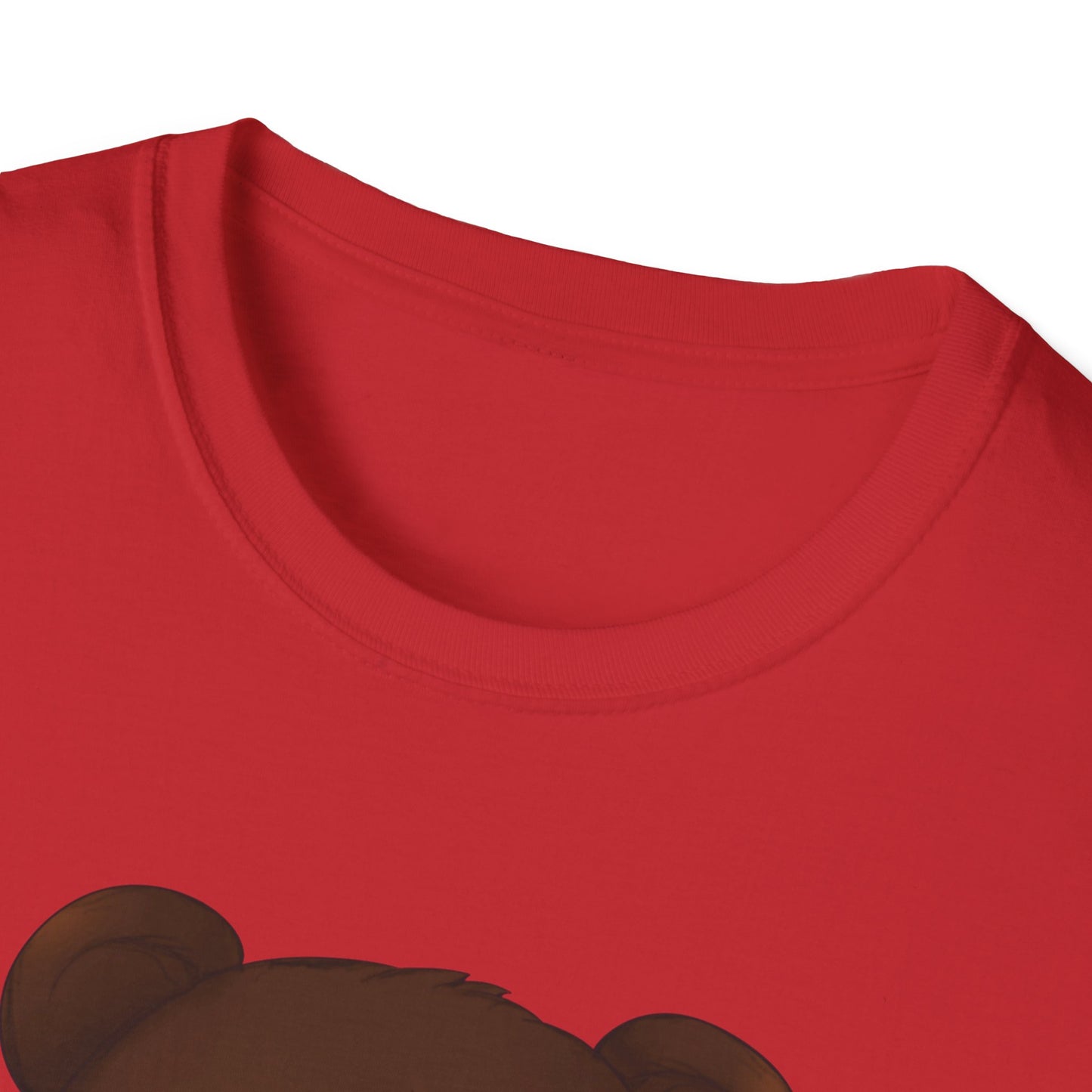Grumpy Bear "I Just Like Honey" Cute Cartoon Tee