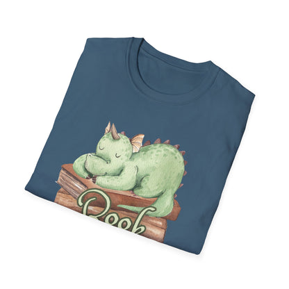 Book Dragon Unisex Softstyle T-Shirt