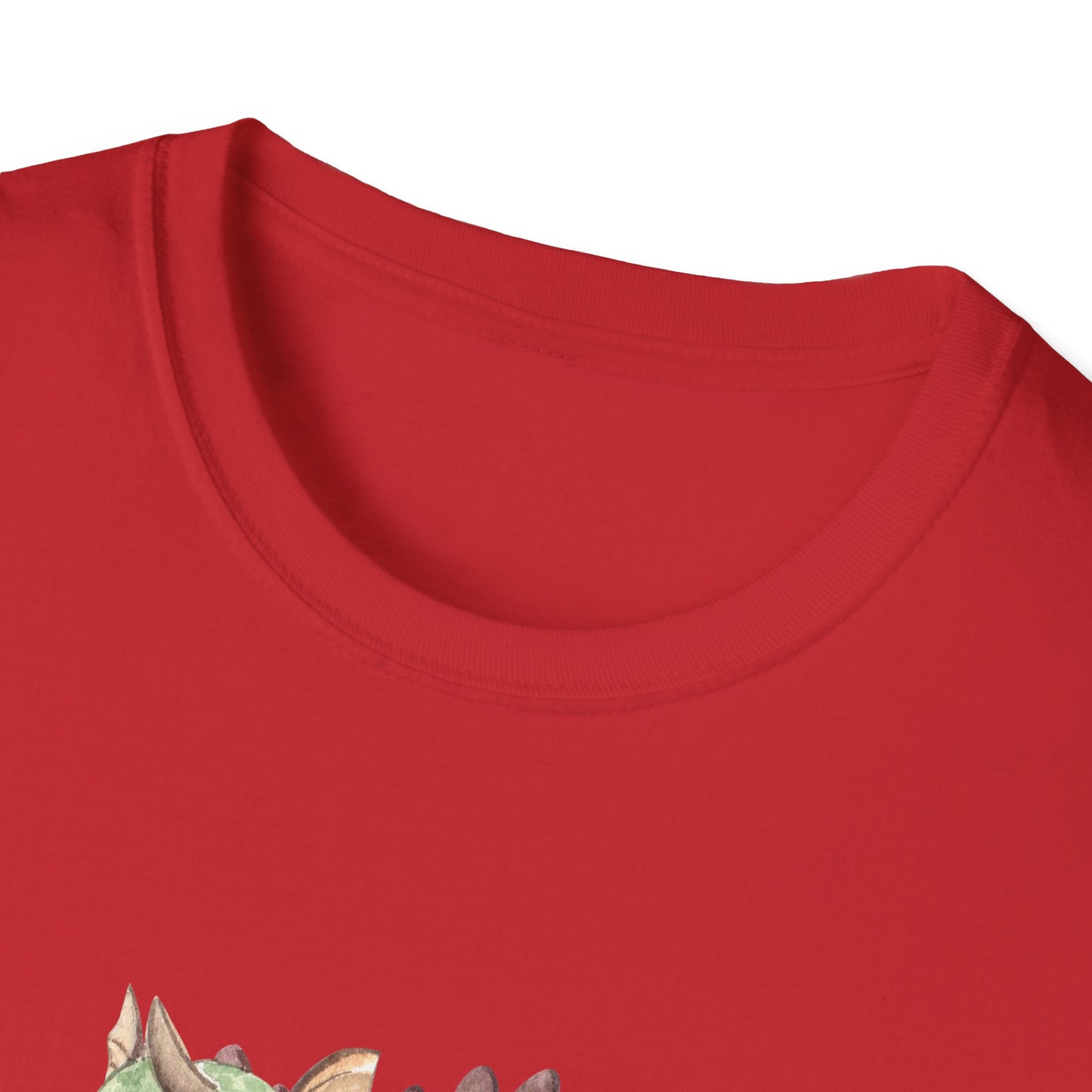 Book Dragon T-Shirt — Cute Sleeping Dragon on Books Graphic Tee