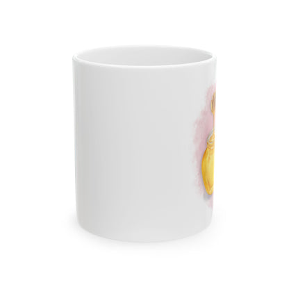 Honey Jar Ceramic Mug — 11 oz
